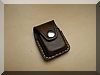 Etui f�r Zippo, dunkelbraun.