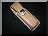 Etui f�r Klappmesser, naturbelassen.
