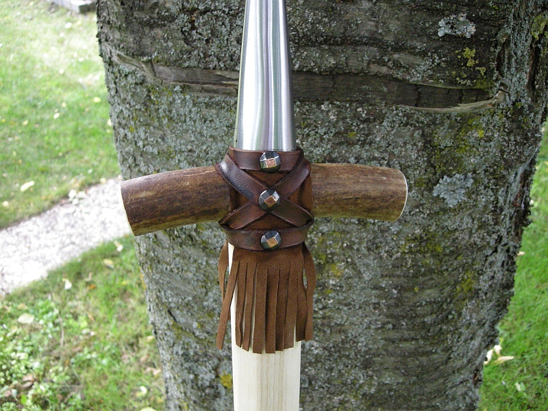 Detail im Blattübergang.